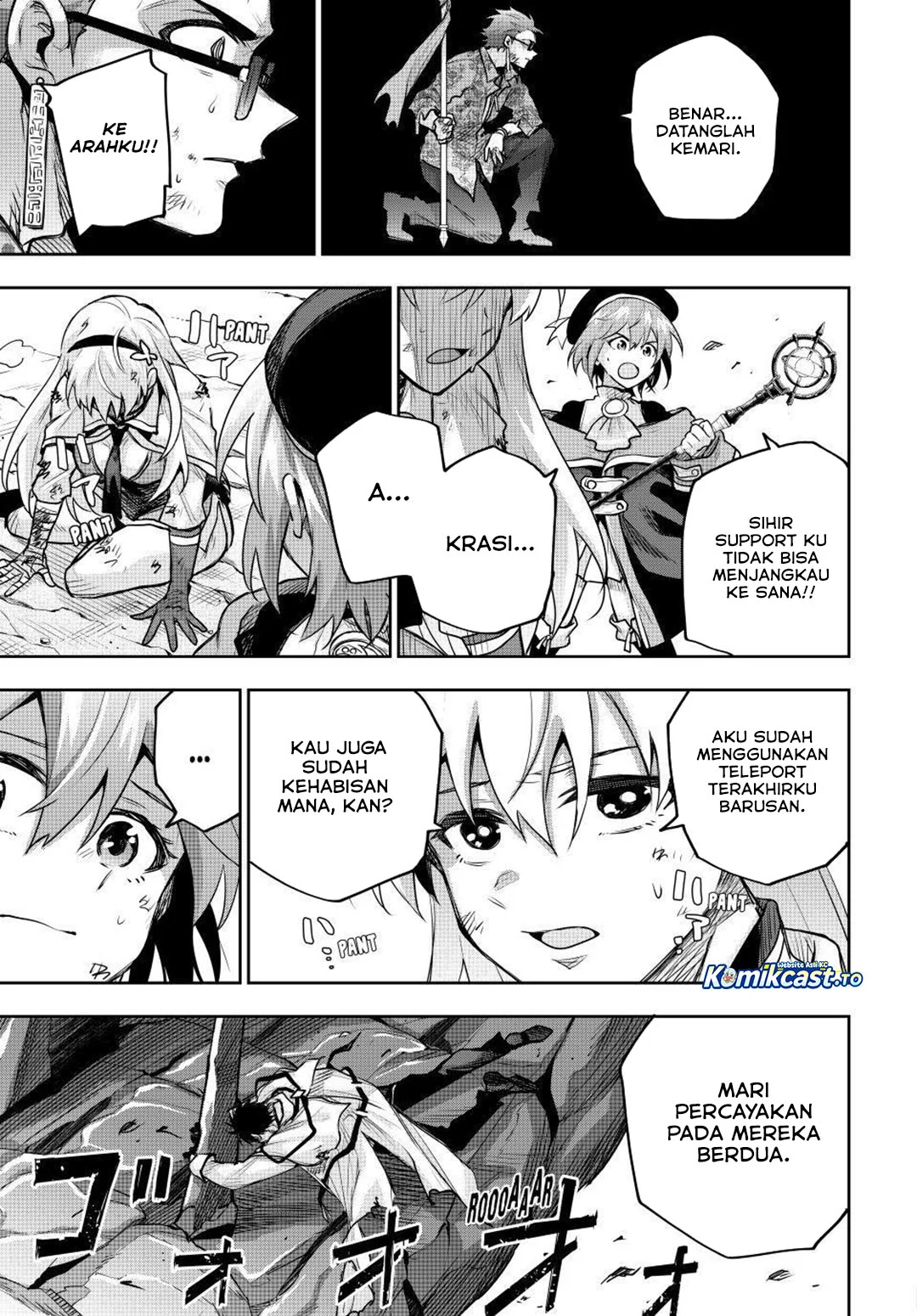A Court Magician, Who Was Focused On Supportive Magic Because His Allies Were Too Weak, Aims To Become The Strongest After Being Banished Chapter 201 Gambar 12
