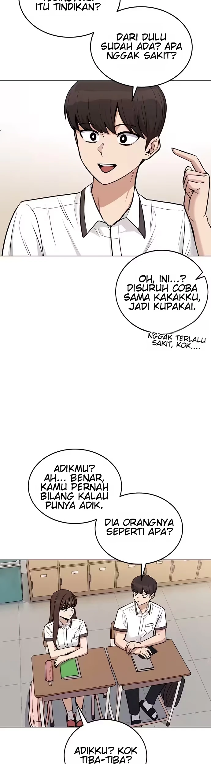 A Girl Who's Bad at Expressing Herself Chapter 2 Gambar 29