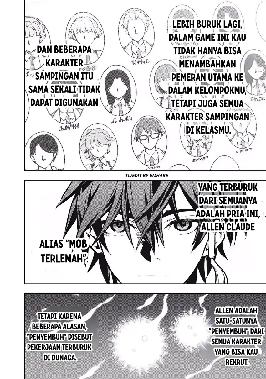 Academy Saikyou no Mob Healer: Shinigee Sekai no Mob ni Tensei Shita Ore wa, Hazure Job [Healer] to Gensaku Chishiki de Musou Suru Chapter 1.1 Gambar 22