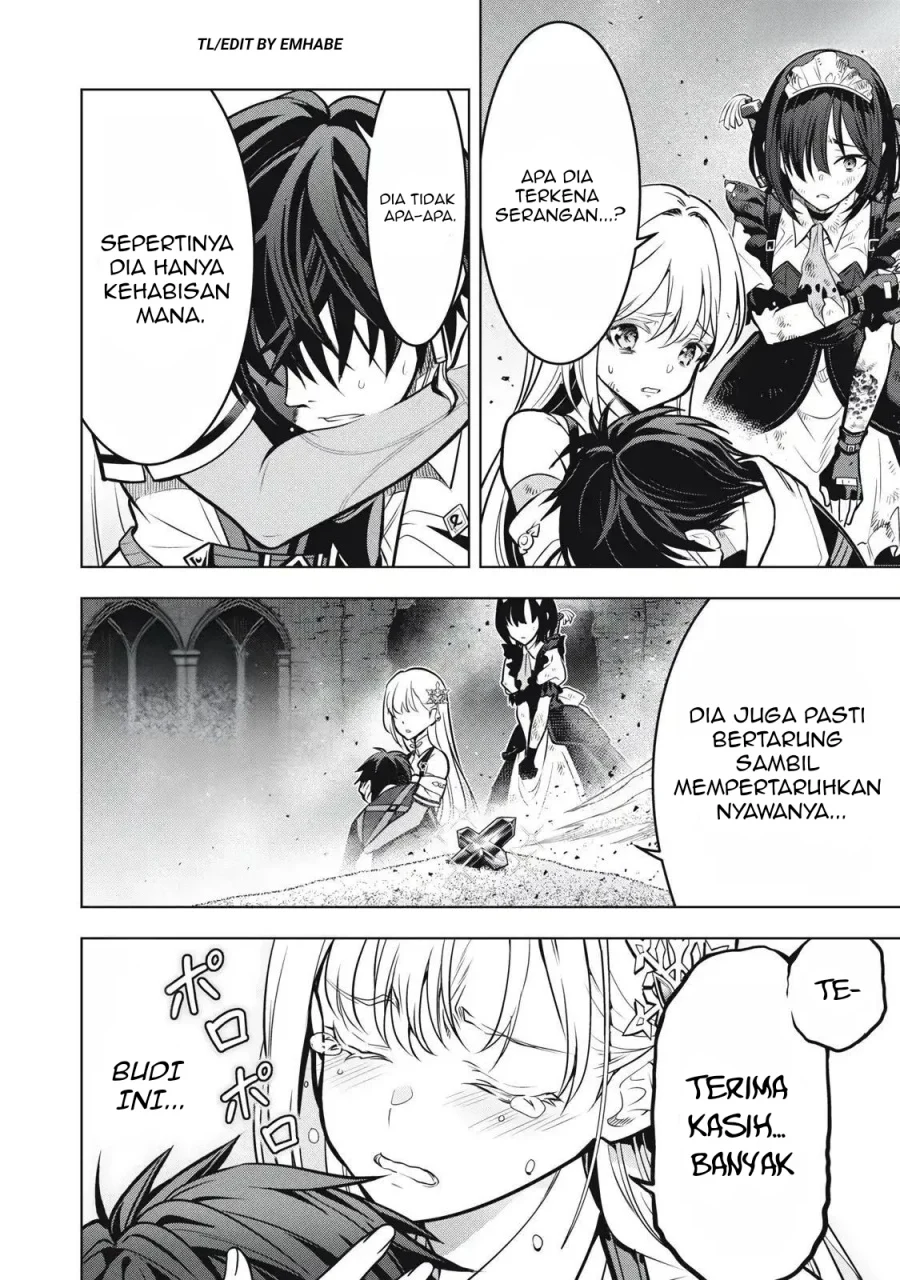Academy Saikyou no Mob Healer: Shinigee Sekai no Mob ni Tensei Shita Ore wa, Hazure Job [Healer] to Gensaku Chishiki de Musou Suru Chapter 3.2 Gambar 12