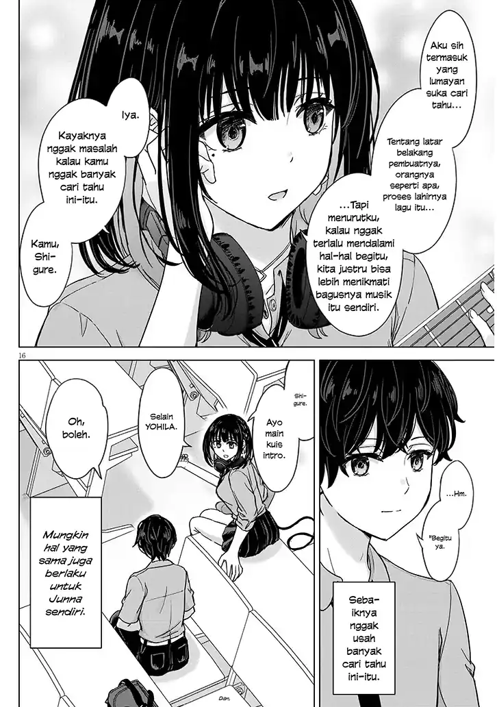Amamori Junna wa Shitsudo ga Takai Chapter 3 Gambar 18