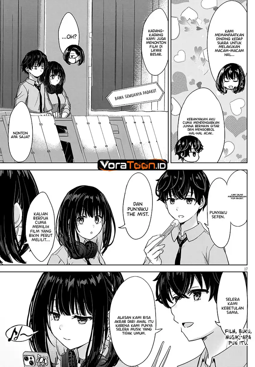 Amamori Junna wa Shitsudo ga Takai Chapter 4 Gambar 18