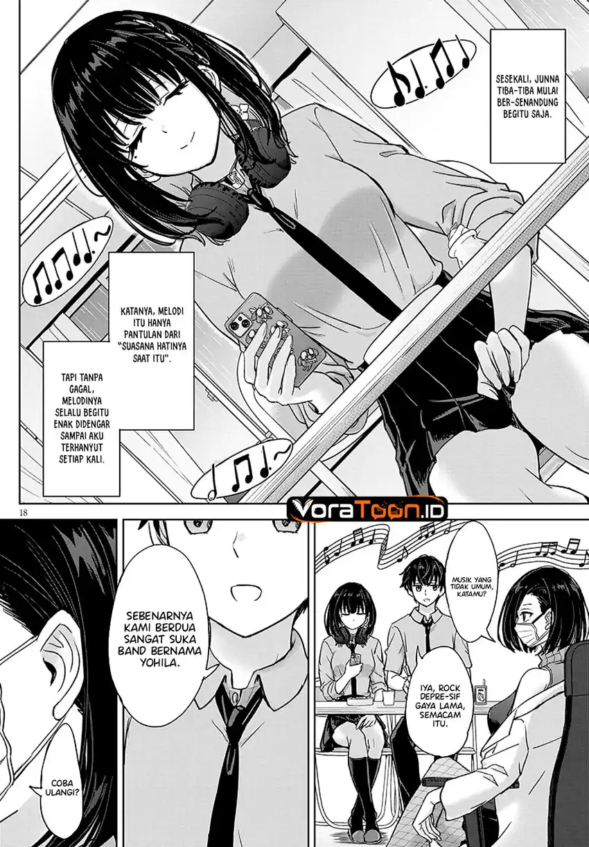 Amamori Junna wa Shitsudo ga Takai Chapter 4 Gambar 19