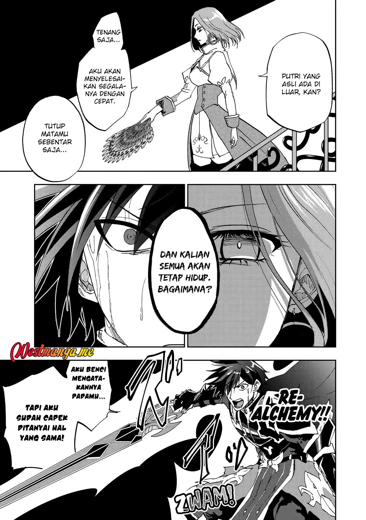 Ankoku Kishi no Ore desu Ga Saikyou no Seikishi wo Mezashimasu Chapter 32 Gambar 18