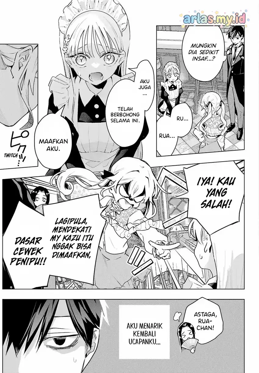 Anta to Osananajimitte dake demo Iyananoni! ~Zekkou kara Hajimaru S-kyuu Bishoujo to no Gakuen Nariagari Seikatsu~ Chapter 9 Gambar 18