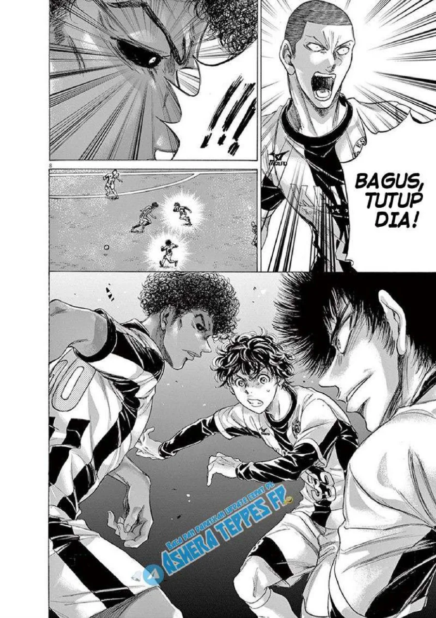 Ao Ashi Chapter 180 Gambar 13