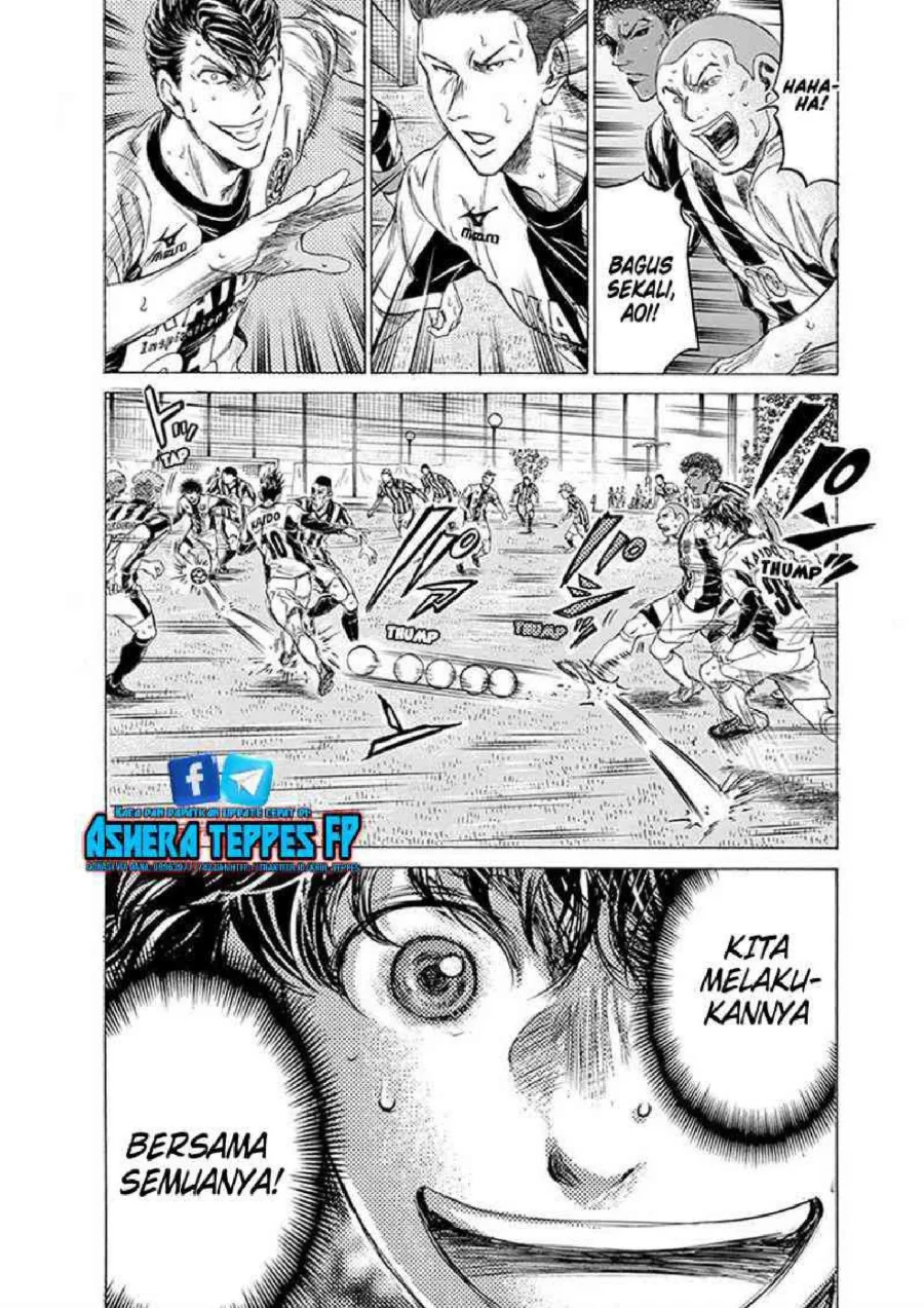 Ao Ashi Chapter 187 Gambar 13