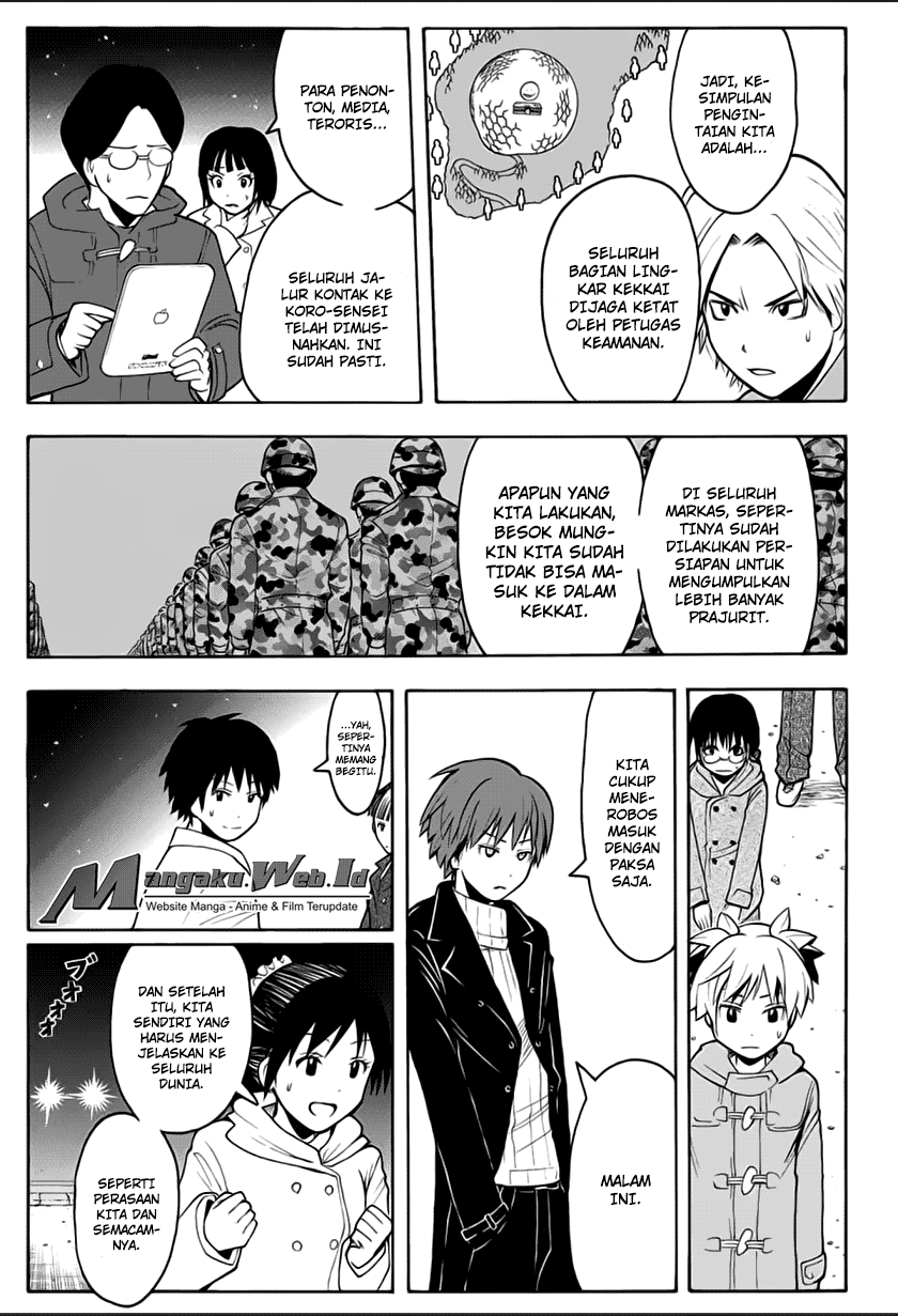 Assassination Classroom Chapter 165 Gambar 12