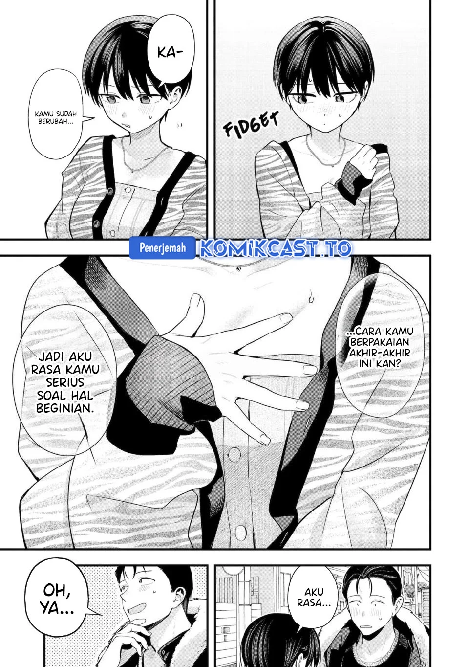 Boyish Kanojo ga Kawai-sugiru Chapter 54 Gambar 12