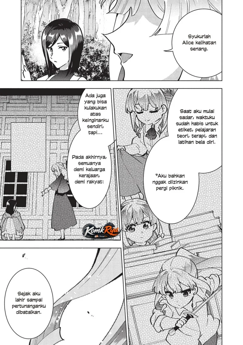 Buchigire Reijou wa Houfuku wo Chikaimashita. ~Madousho no Chikara de Sokoku wo Tataki Tsubushimasu~ Chapter 40 Gambar 19