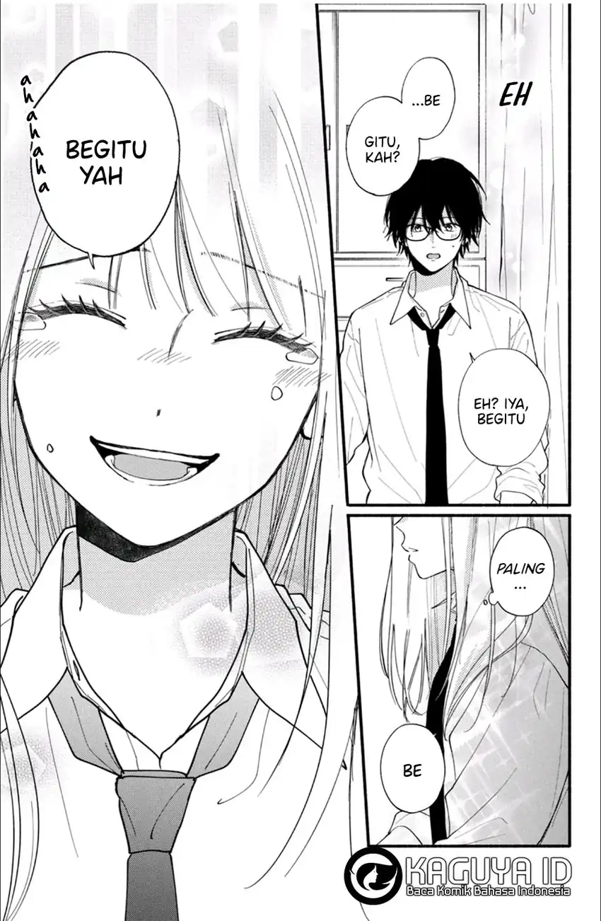 Class no Inkya ni Kareshi no Sainou ga Ari Sugiru Chapter 4.2 Gambar 13