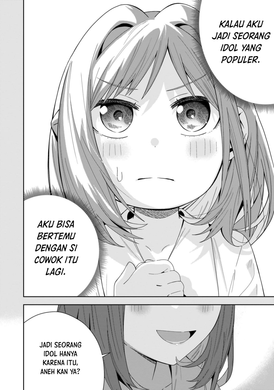 Classmate no Moto Idol ga, Tonikaku Kyodou Fushin Nan desu Chapter 14 Gambar 18
