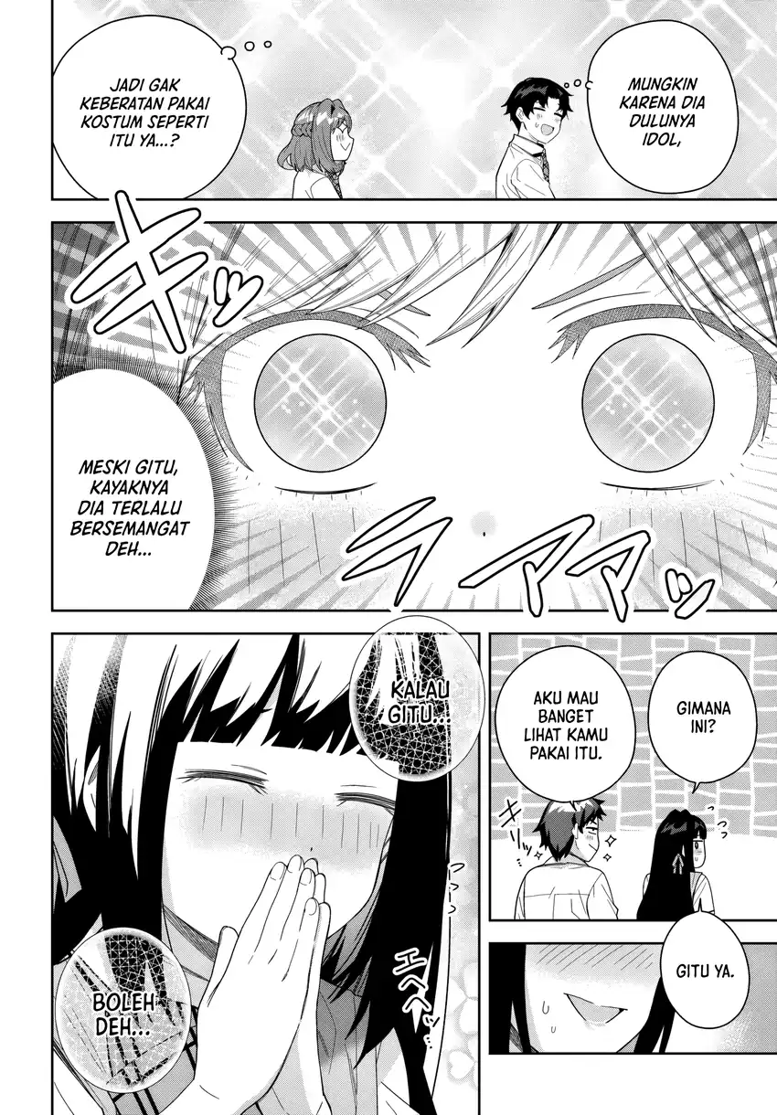 Classmate no Moto Idol ga, Tonikaku Kyodou Fushin Nan desu Chapter 25 Gambar 16
