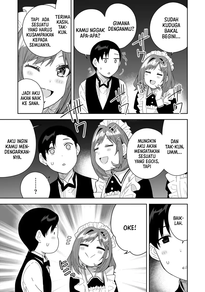 Classmate no Moto Idol ga, Tonikaku Kyodou Fushin Nan desu Chapter 31 Gambar 22