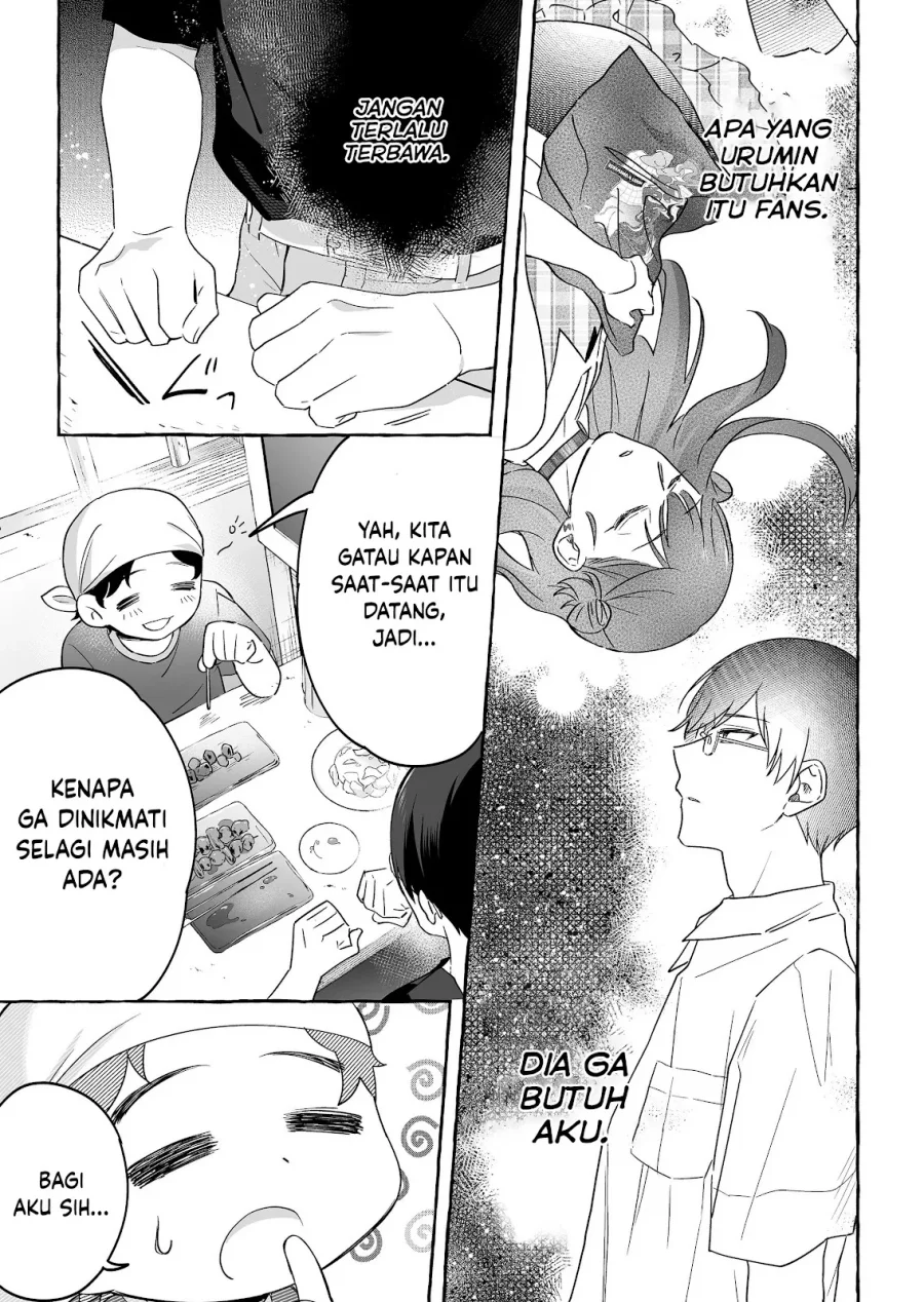 Damedol to Sekai ni Hitori Dake no Fan (Serialization) Chapter 23 Gambar 12