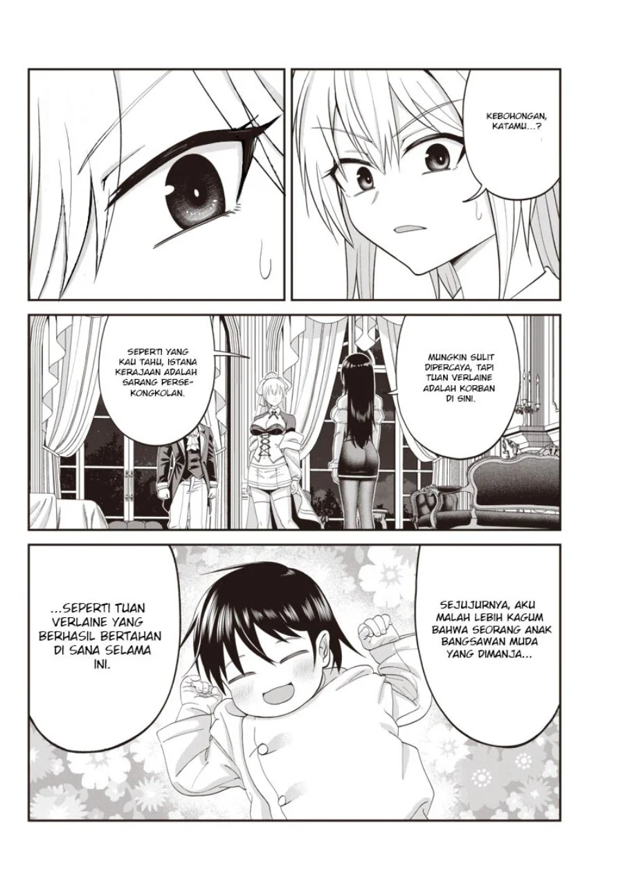Dokushin Kizoku: Danjohi 1:99 Sekai no Akuyaku Reisoku Chapter 4.1 Gambar 12