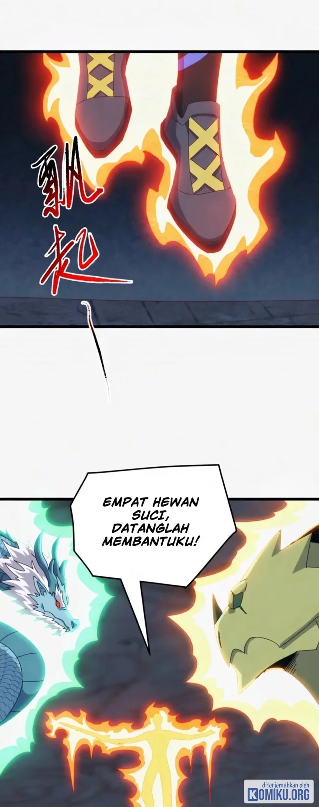 Domestication of Divine Beasts at the Beginning Chapter 85 Gambar 29