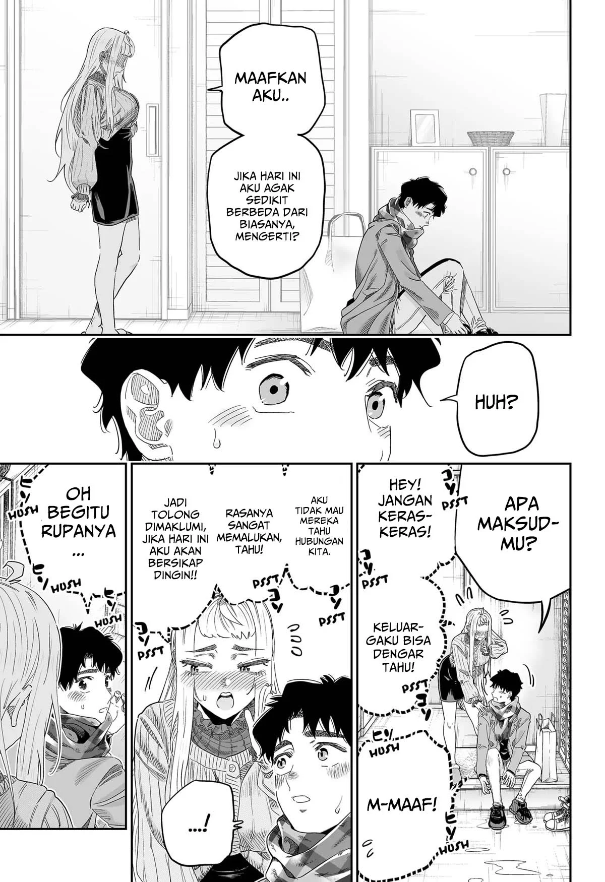 Dosanko Gyaru wa Namaramenkoi Chapter 101 Gambar 16