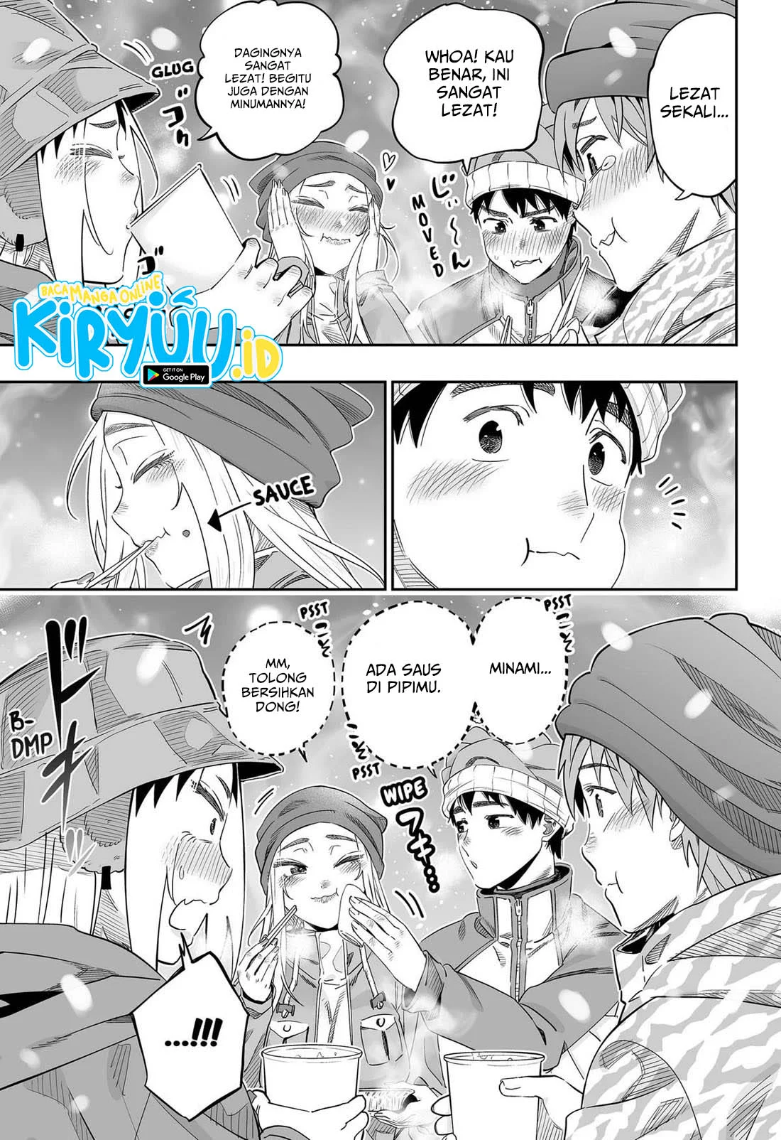 Dosanko Gyaru wa Namaramenkoi Chapter 113 Gambar 12