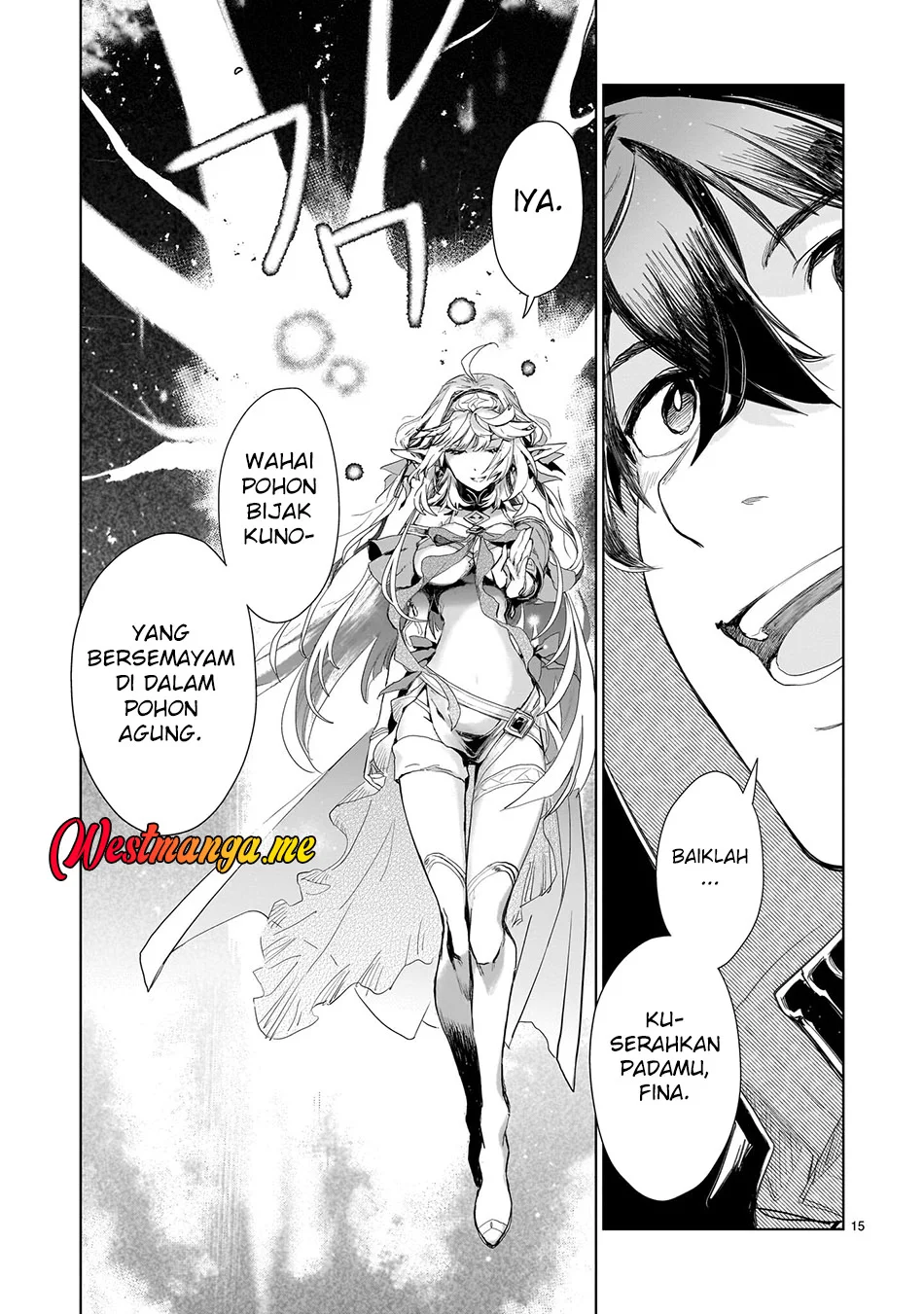 Elf Tsuma to Hajimeru Yuukyuu no Tabi ~Densetsu no Yuusha, Aisuru Elf to Tomoni 100-nen Mae ni Sukutta Sekai wo Tabisuru~ Chapter 3 Gambar 16