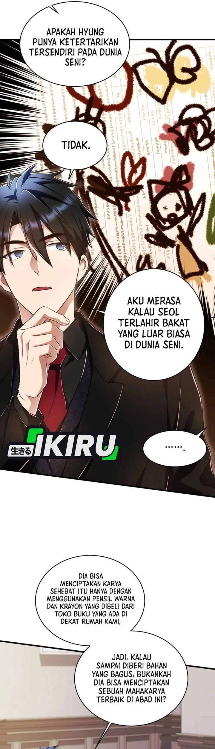 Even the Absolute Being Is a First-Time Dad Chapter 36 Gambar 41