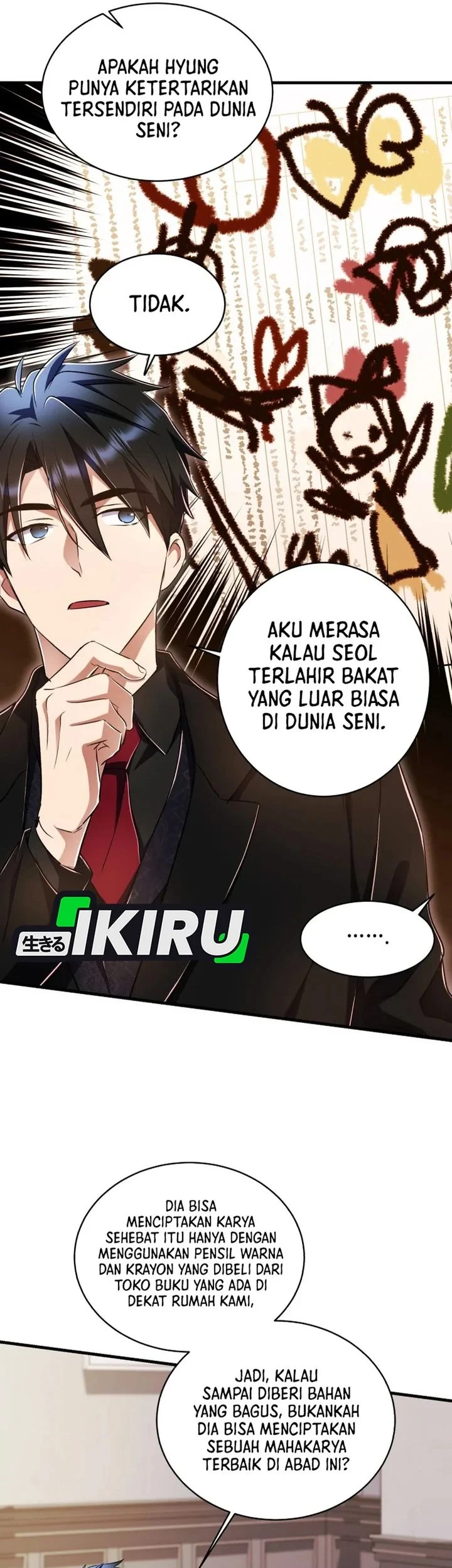 Even the Supreme One Has Never Been a Dad Before Chapter 36 Gambar 41