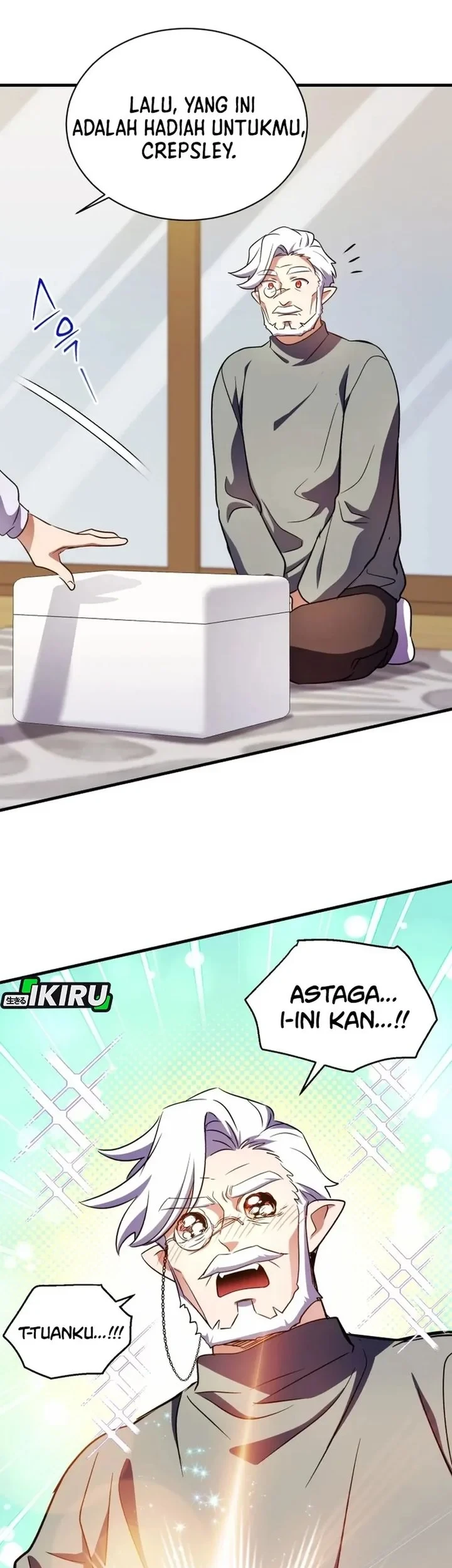 Even the Supreme One Has Never Been a Dad Before Chapter 38 Gambar 43