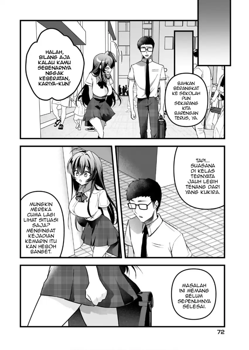 Gari Tsutomu-kun to Uraaka-san – Sanzan Osewa ni Natteiru Ero-kei Uraaka Joshi no Shoutai ga Kurasu no Idol Datta Ken Chapter 14 Gambar 21