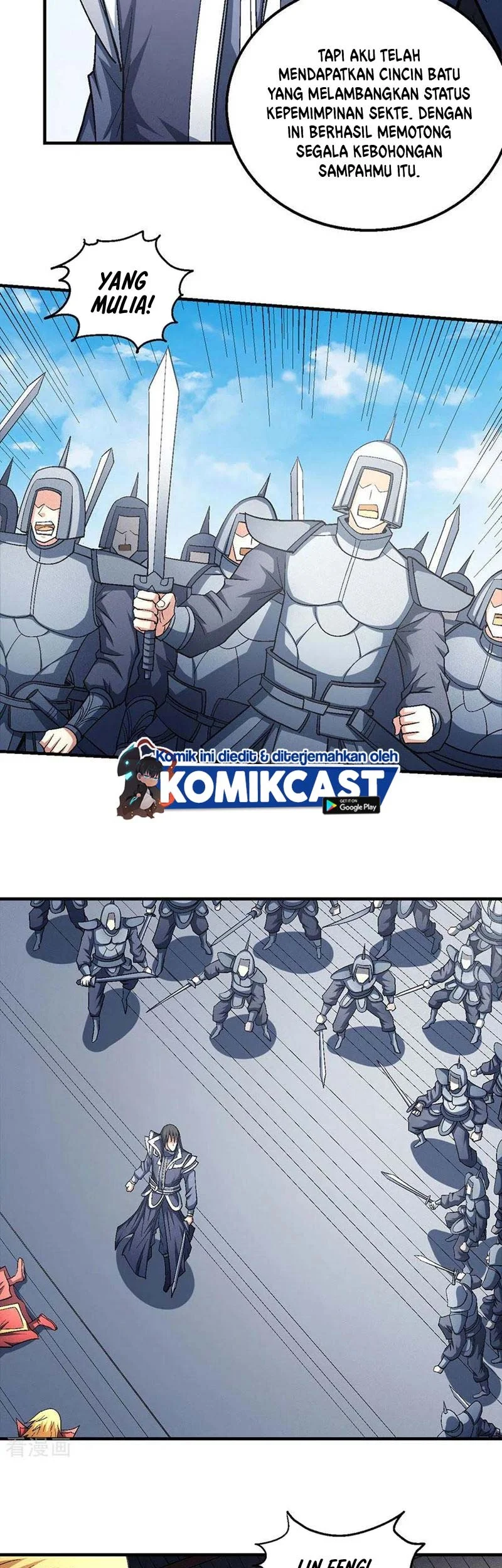 God of Martial Arts Chapter 409 Gambar 16