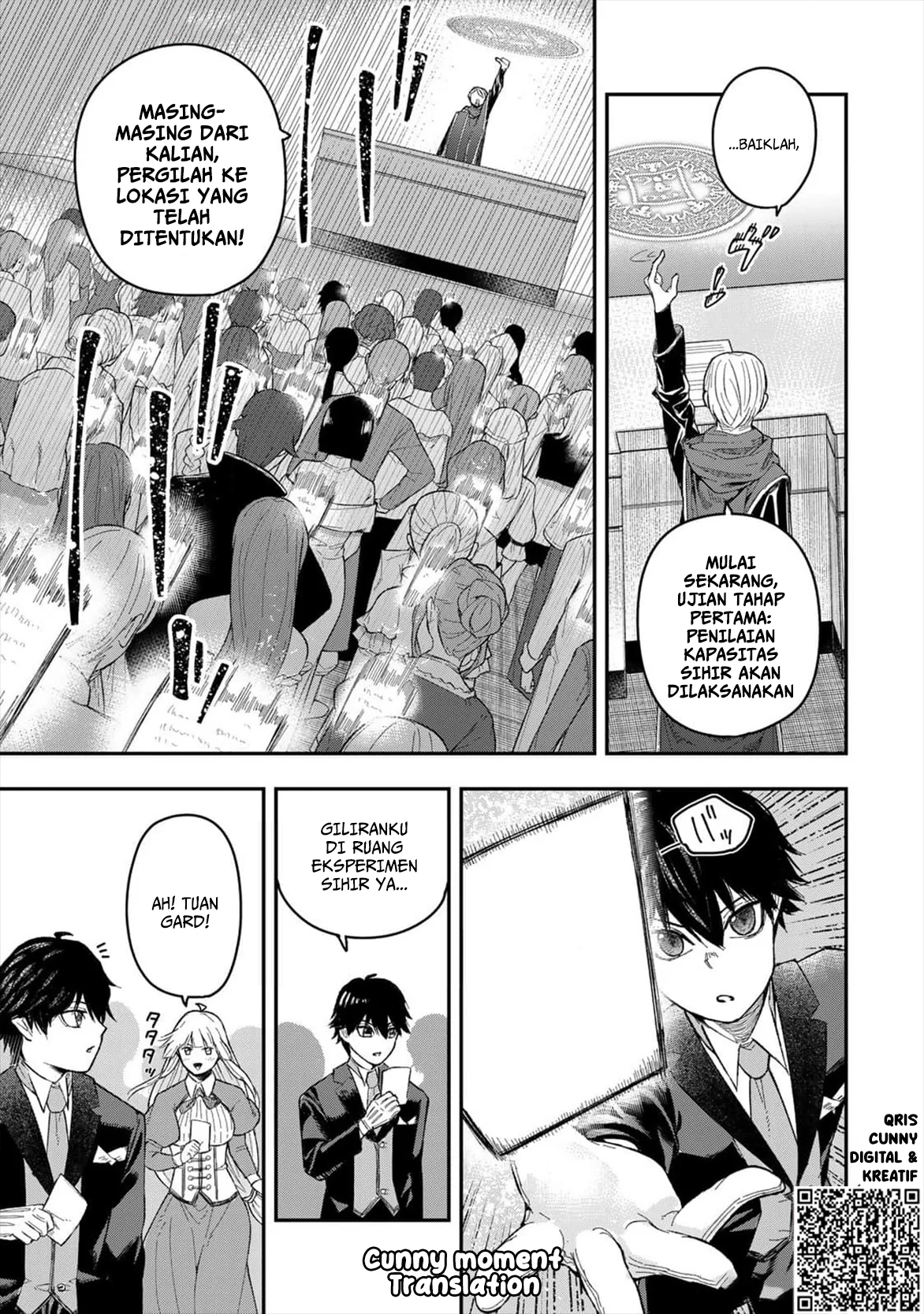 Gomi Ika da to Tsuihou Sareta Shiyounin, Jitsu wa Zense Kenja desu ~Shijou Saikyou no Kenja, Sekai Saikouhou no Gakuen ni Kayou~ Chapter 2 Gambar 23