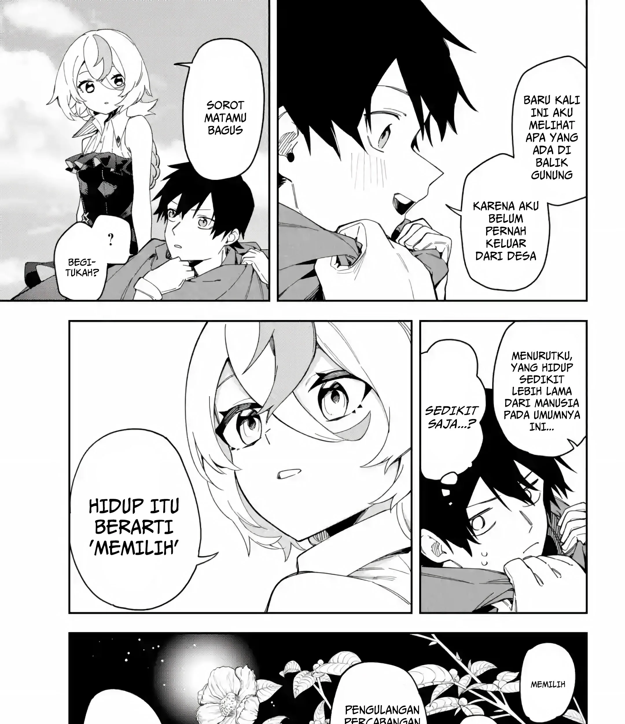 Hatsukoi no Majo kara Tanomareta Shigoto wa, Kanojo ga Shinu made no Junbi datta. Chapter 1 Gambar 79