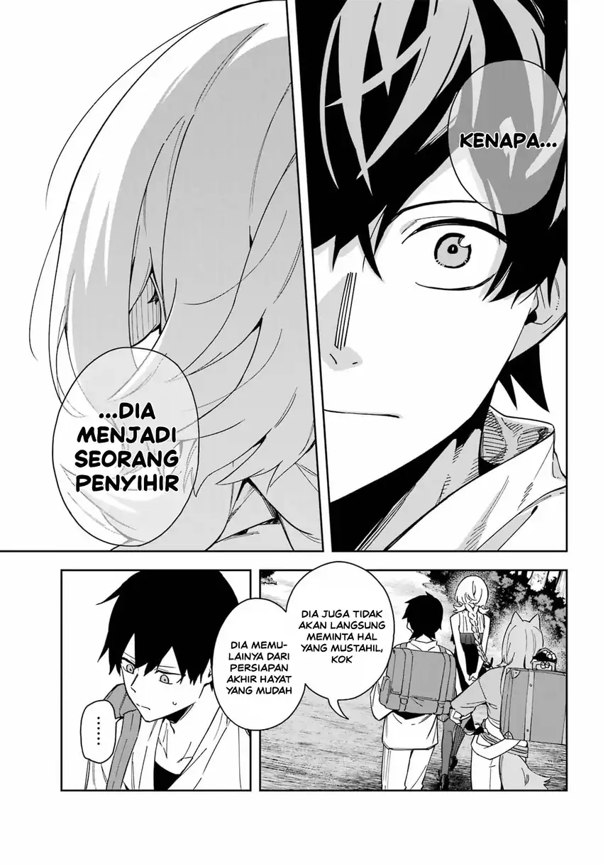 Hatsukoi no Majo kara Tanomareta Shigoto wa, Kanojo ga Shinu made no Junbi datta. Chapter 8 Gambar 19