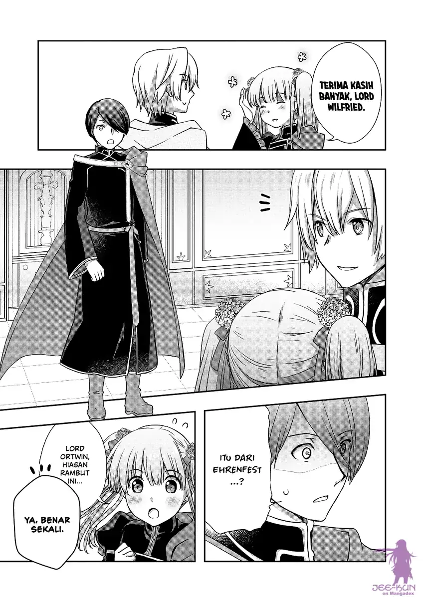 Honzuki no Gekokujou: Hannerōre no Kizoku-in Gonensei Ichi – Koishite Mitai O’hime-sama Chapter 9 Gambar 13