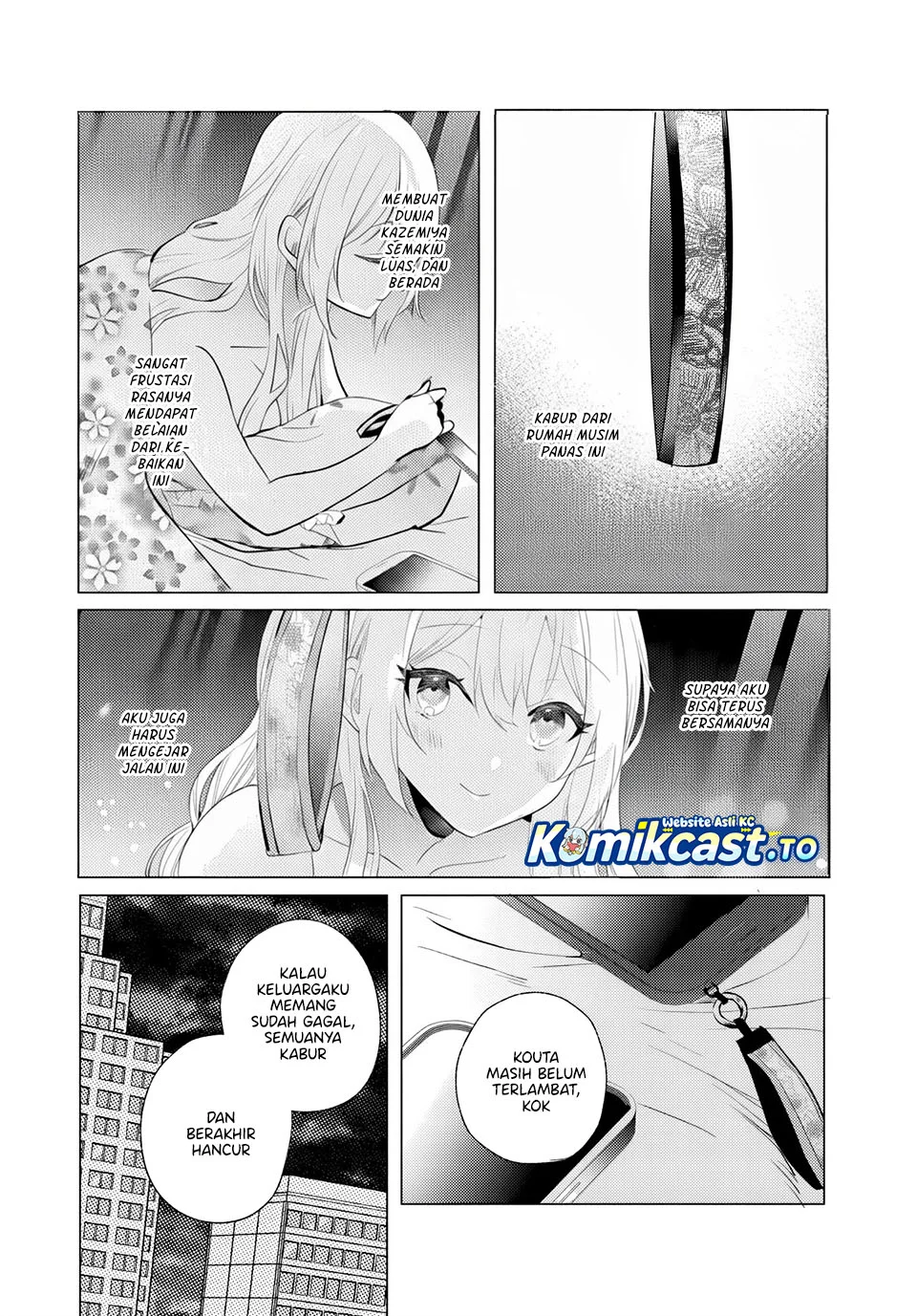 Houkago, Famiresu de, Kurasu no Ano Ko to Chapter 13 Gambar 18