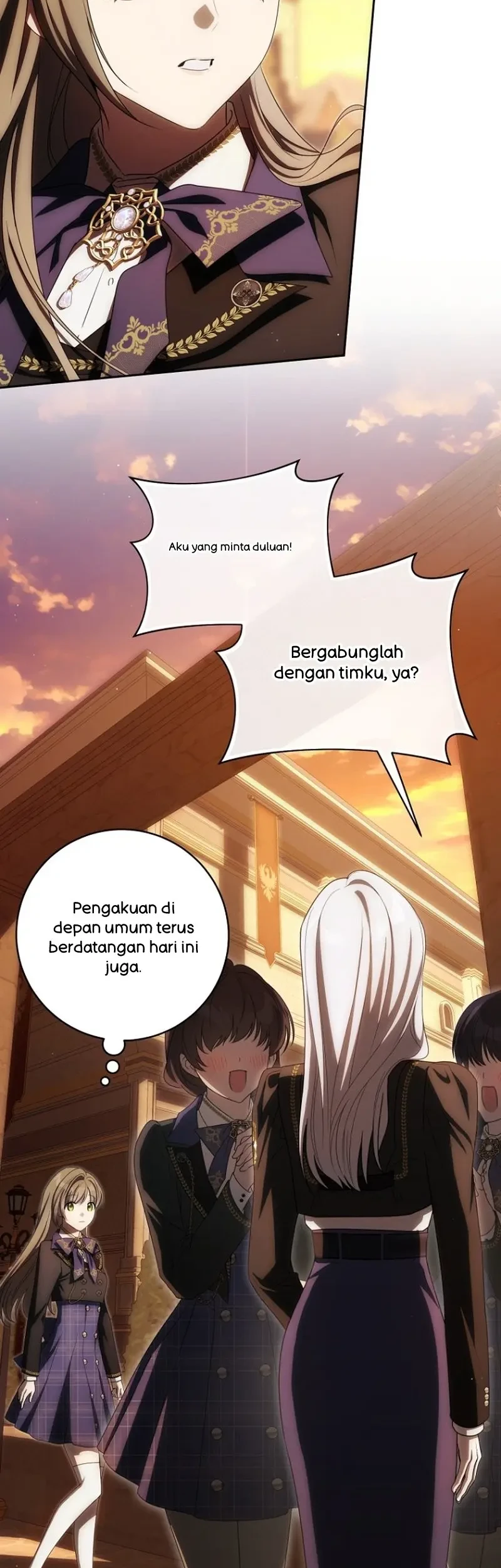 How to Get On the Main Character's Flower Path Chapter 28 Gambar 27