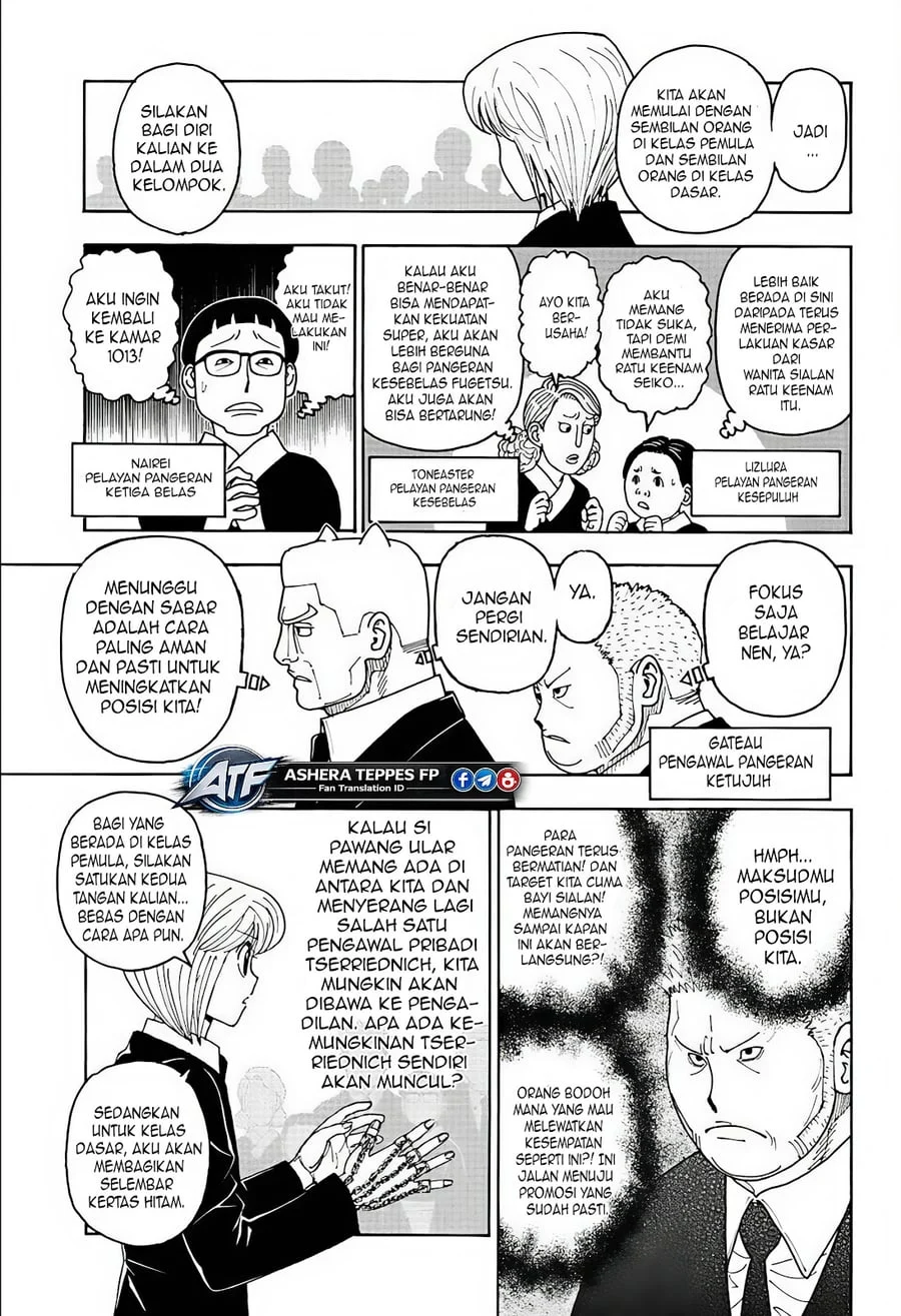 Hunter x Hunter Chapter 411 Gambar 14