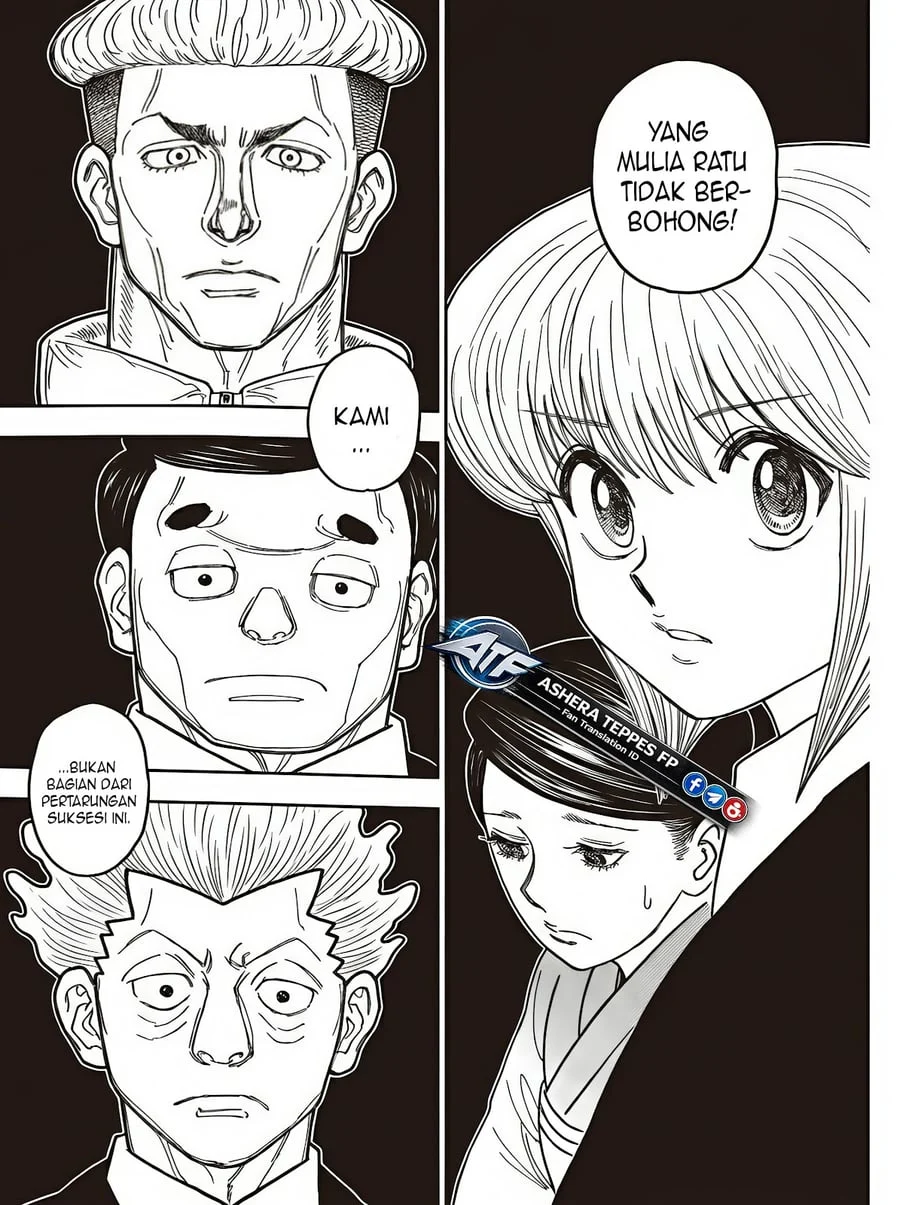 Hunter x Hunter Chapter 412 Gambar 12