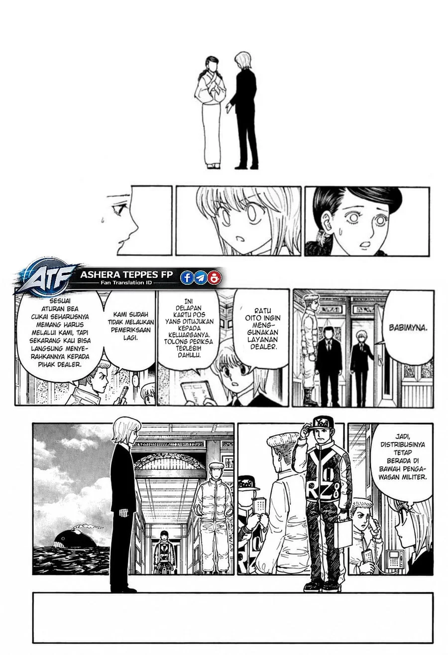 Hunter x Hunter Chapter 415 Gambar 12