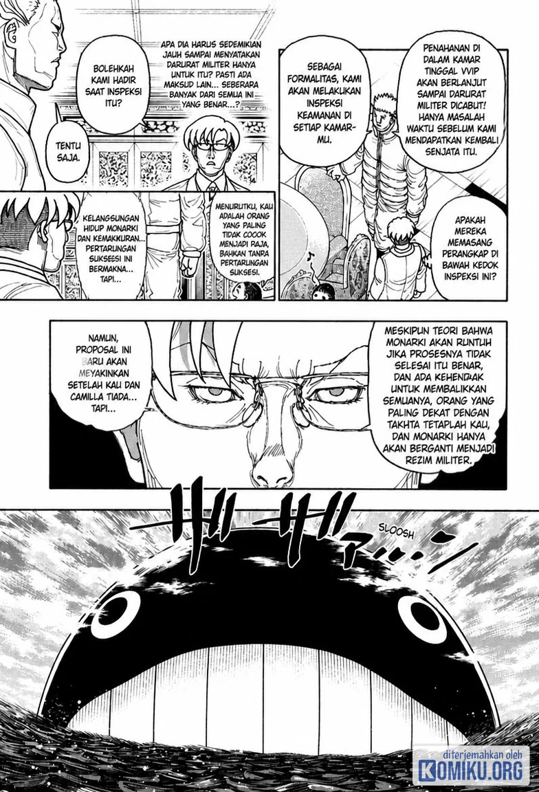 Hunter x Hunter Chapter 417 Gambar 12