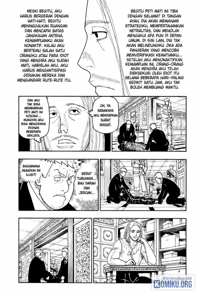 Hunter x Hunter Chapter 418 Gambar 12