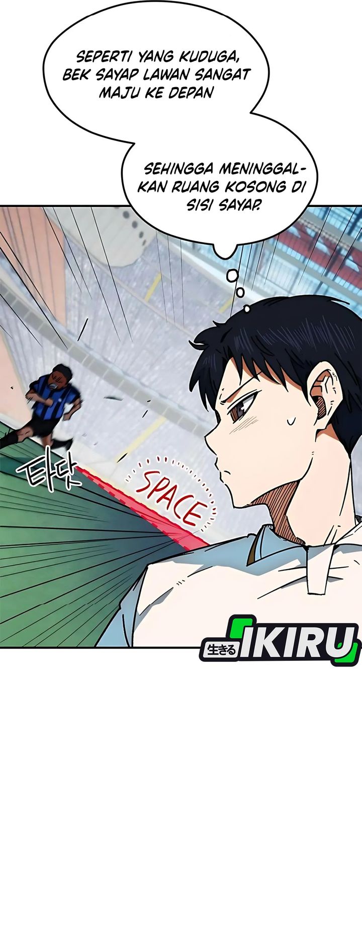 I’m Being Misunderstood as a Soccer Genius Chapter 42 Gambar 48