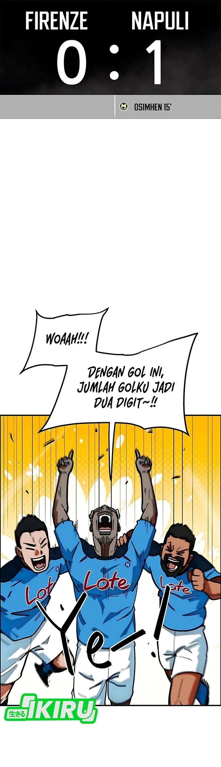 I’m Being Misunderstood as a Soccer Genius Chapter 58 Gambar 47