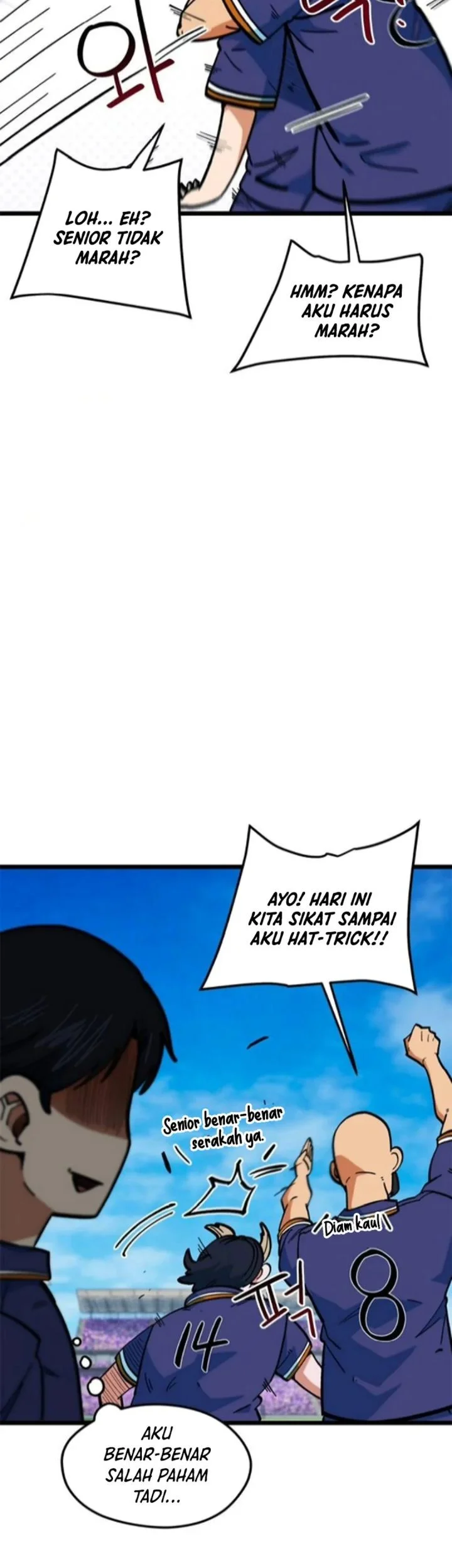I’m Being Misunderstood as a Soccer Genius Chapter 73 Gambar 49