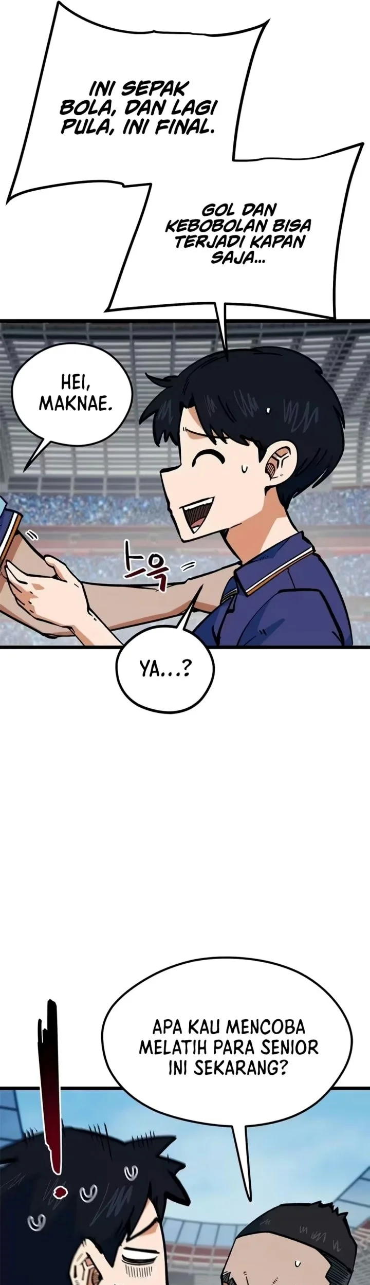 I’m Being Misunderstood as a Soccer Genius Chapter 95 Gambar 55