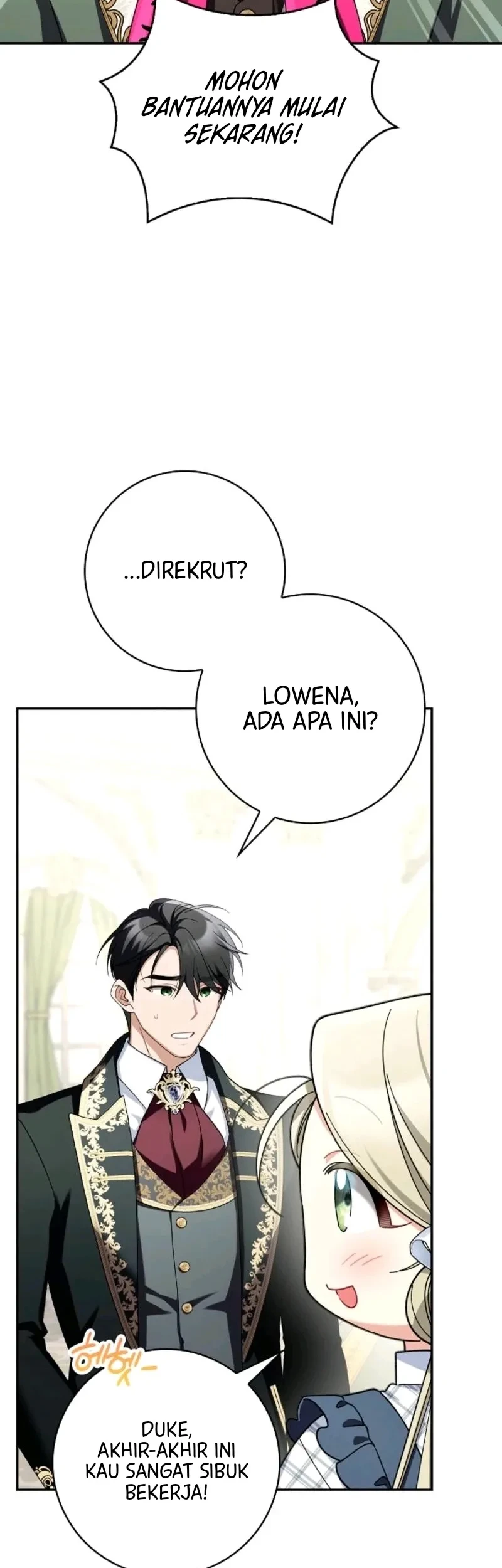 I’m Going to Become the Dark Duke’s Family Chapter 24 Gambar 34