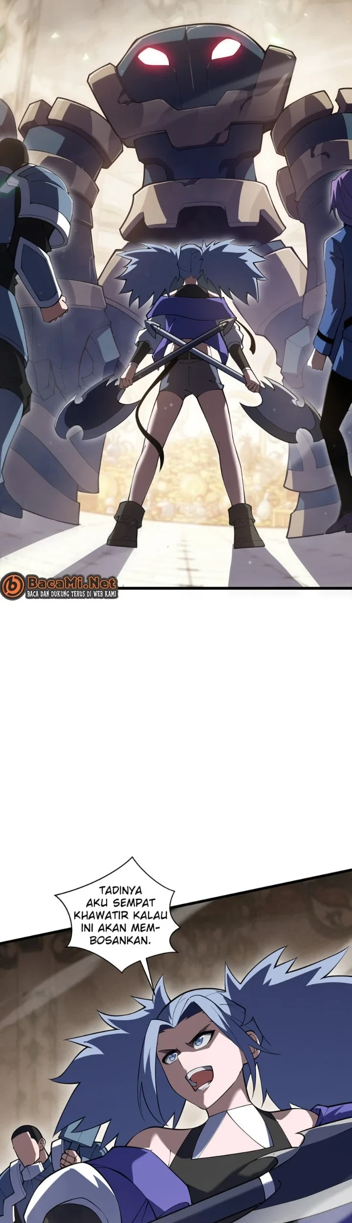 I Owe A Billion Dollars And I am Forced to Become A Worker For An Evil God Chapter 52 Gambar 32