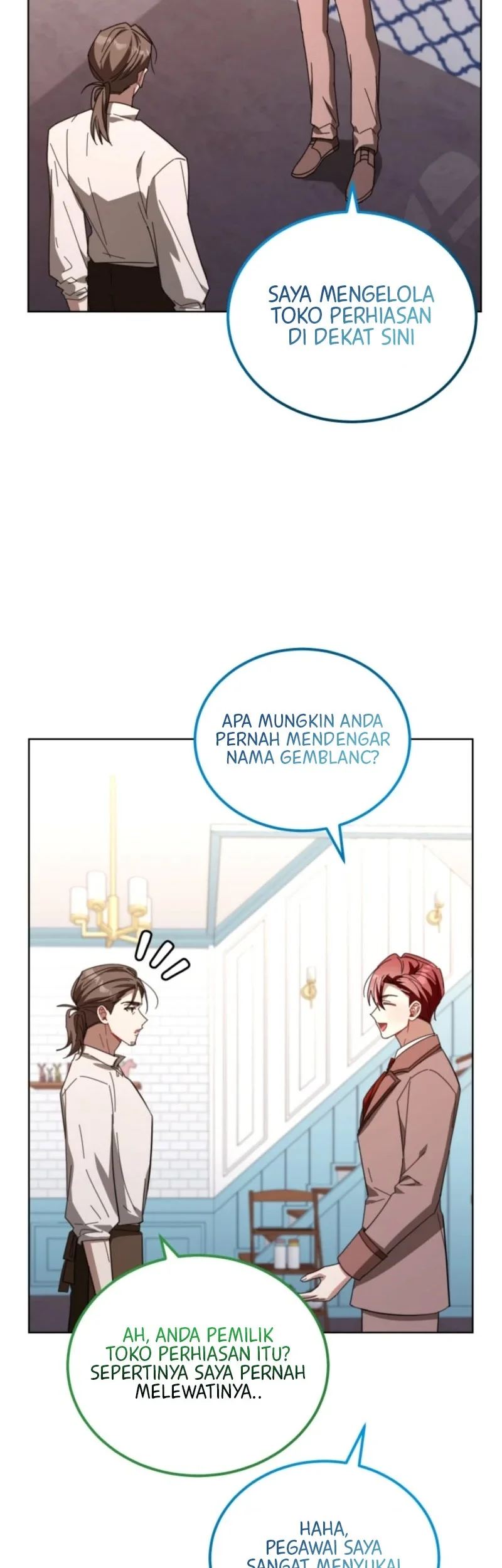 I Received a Request from the Villain Boss Chapter 32 Gambar 34