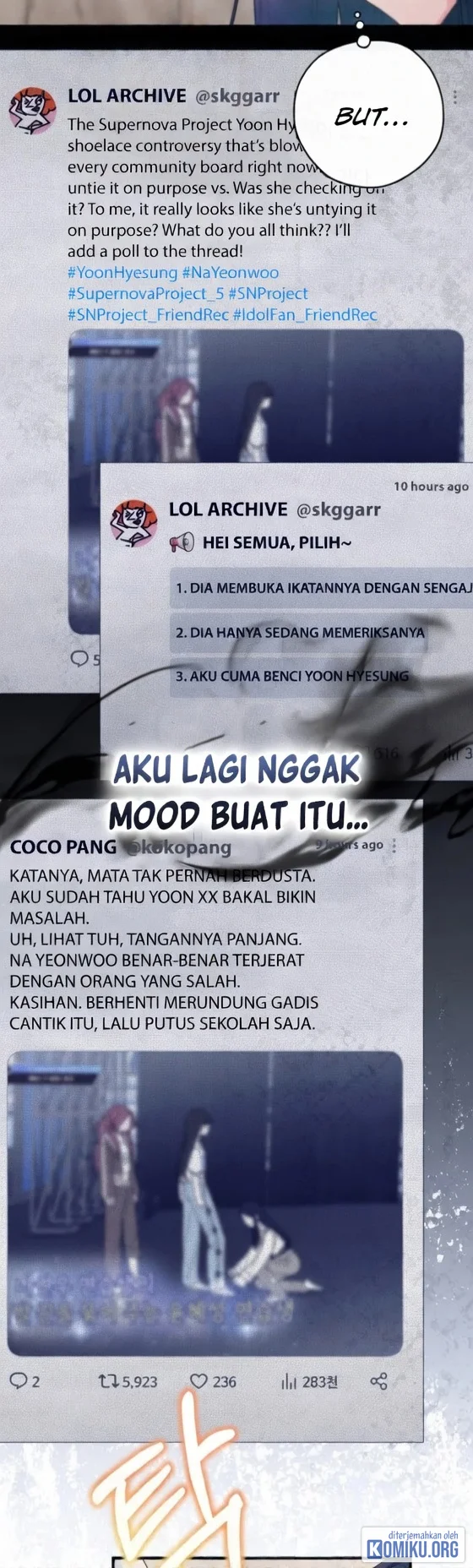 I Tried to Debut My Kid, But Ended Up Debuting Myself Chapter 28 Gambar 39