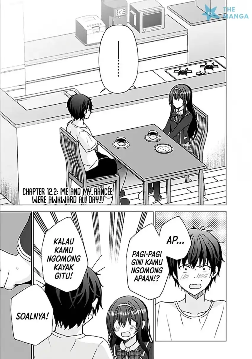 Iinazuke ga Dekita to Omottara, Sono Iinazuke ga Gakkou de Yuumei na “Akuyaku Reijou” Dattan dakedo, Dou Sureba Ii? Chapter 12 Gambar 18