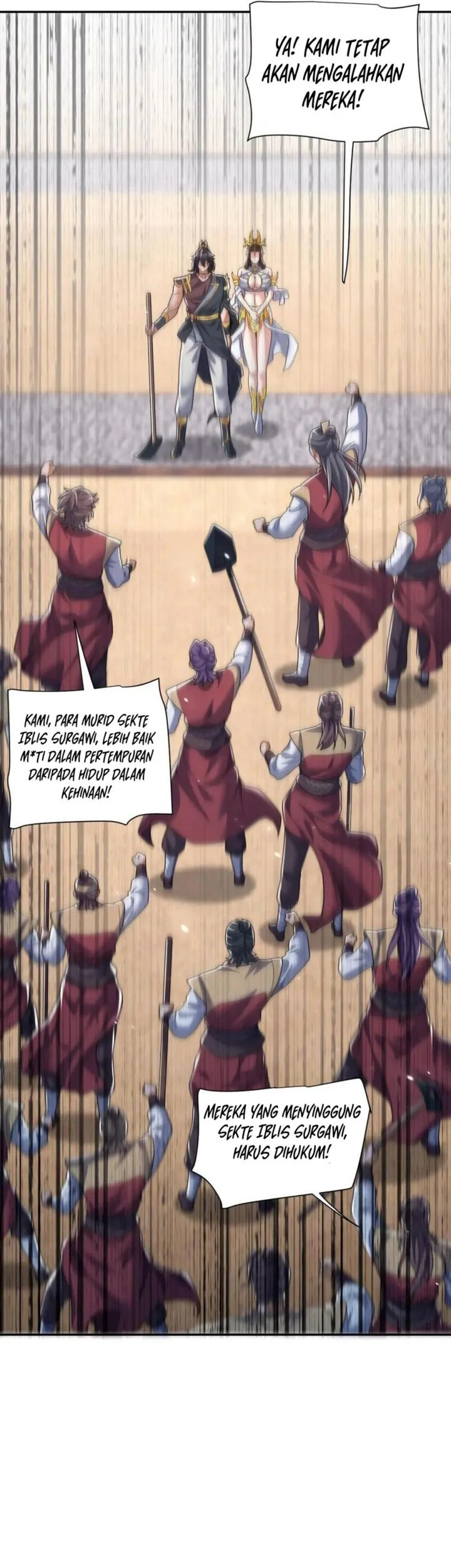 Invincible After Shocking My Empress Wife Chapter 100 - Halaman 32